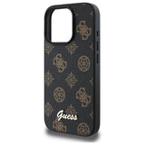 Guess Peony Script MagSafe iPhone 16 Pro Max-kasse - sort