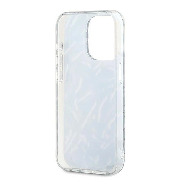 Karl Lagerfeld Zebra With Cord iPhone 15 Pro Max Case - Purple