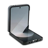 Mercedes læder træ imitation MagSafe Case til Samsung Galaxy Z Flip 6 - sort