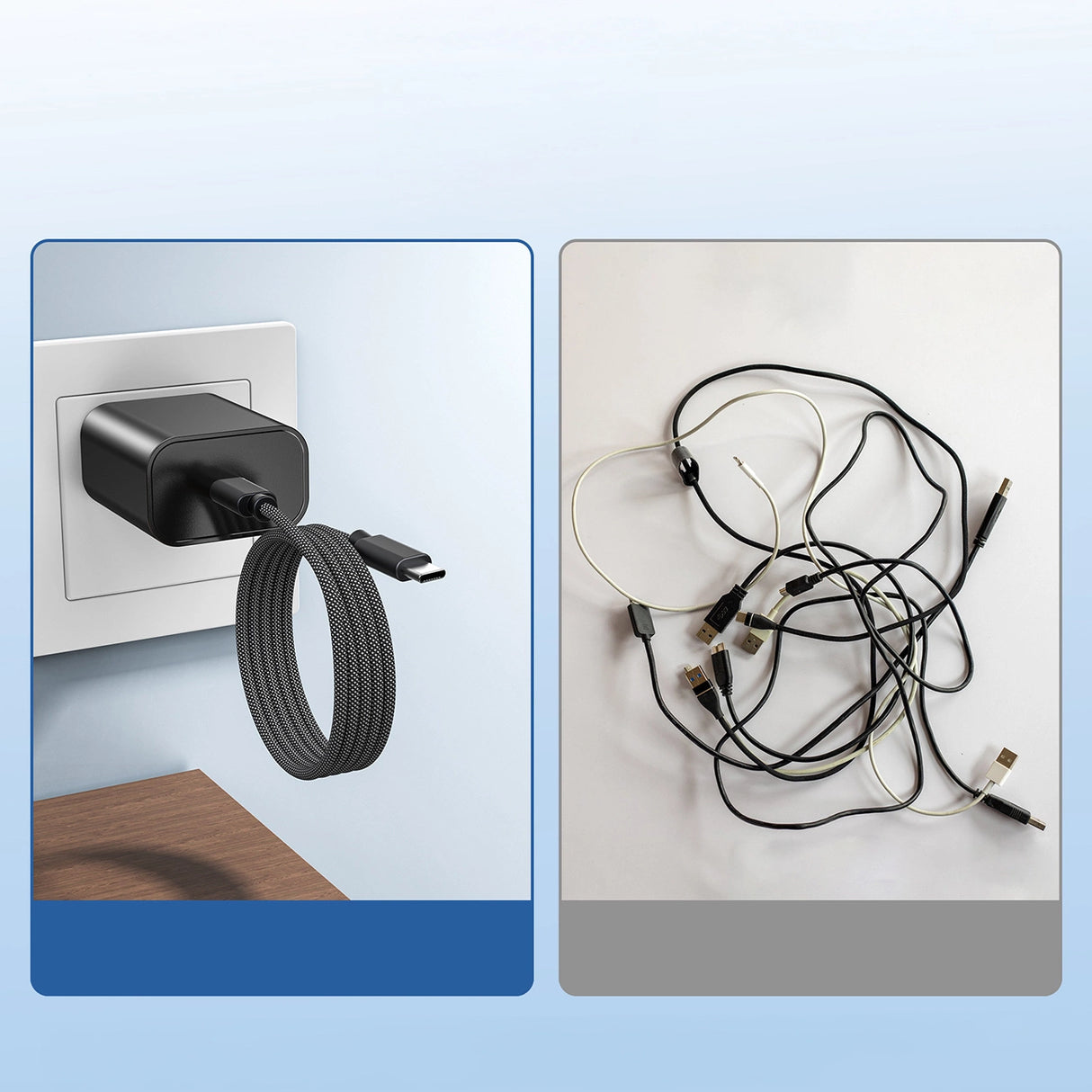 Choetech XCC-1052 100W USB-C Magnetisk Kabel 1,2 m - sort