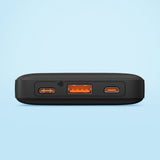 Baseus Airpow 20W 10000mAh Power Bank with Baseus Simple Series USB-A - USB-C 30 cm Cable - Black