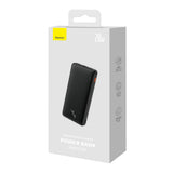 Baseus Airpow 20W 10000mAh Power Bank with Baseus Simple Series USB-A - USB-C 30 cm Cable - Black