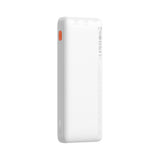 Baseus Airpow 20W 10000mAh Power Bank with Baseus Simple Series USB-A - USB-C 30 cm Cable - White