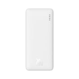 Baseus Airpow 20W 10000mAh Power Bank with Baseus Simple Series USB-A - USB-C 30 cm Cable - White