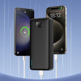 Baseus Airpow 20W 20000mAh Power Bank med Baseus Simple Series USB-A - USB-C 50 cm kabel - sort