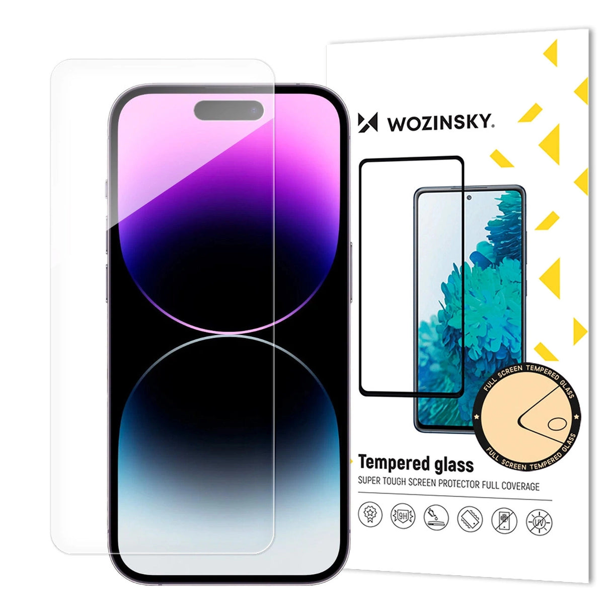 Wozinsky TPU Nano skærmbeskytter til iPhone 16 Pro / iPhone 17 / iPhone 17 Pro