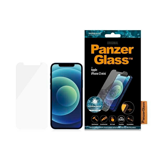 PanzerGlass Standard Super+ antibakteriel for iPhone 12 Mini