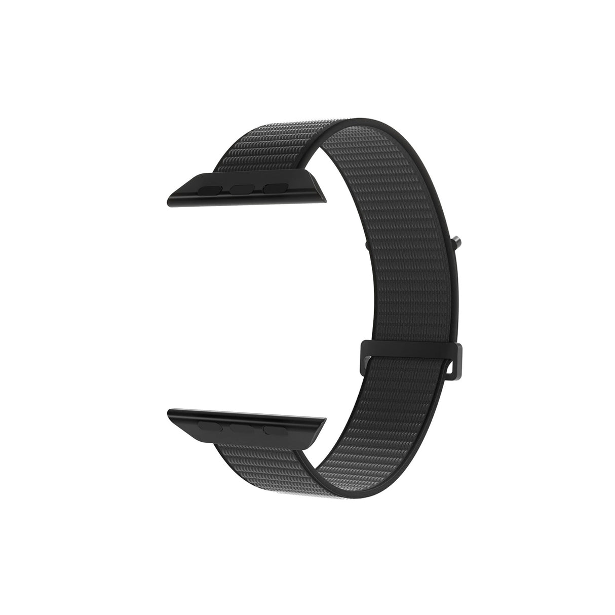 Puro Sport Nylon Strap til Apple Watch 42 / 44 / 45 / 49 mm - sort