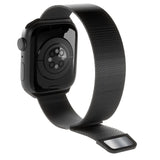 Puro Milanese Stainless Steel Apple Watch Band 38/40/41mm - Black