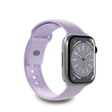 Puro Icon Silicone Strap til Apple Watch 42 / 44 / 45 / 49 mm - Lavender (2 st.)