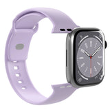 Puro Icon Silicone Strap til Apple Watch 42 / 44 / 45 / 49 mm - Lavender (2 st.)