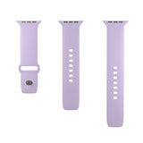 Puro Icon Silicone Strap til Apple Watch 42 / 44 / 45 / 49 mm - Lavender (2 st.)