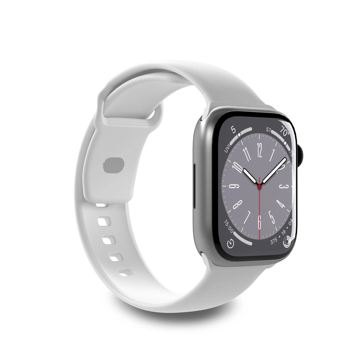 Puro Icon Silicone Strap til Apple Watch 38 / 40 / 41 mm - hvid (2 st.)