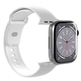 Puro Icon Silicone Strap til Apple Watch 38 / 40 / 41 mm - hvid (2 st.)