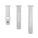 Puro Icon Silicone Strap til Apple Watch 38 / 40 / 41 mm - hvid (2 st.)