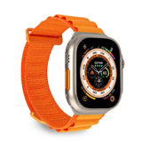 Puro Extreme Nylon Strap til Apple Watch 42 / 44 / 45 / 49 mm - Orange