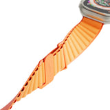Puro Extreme Nylon Strap til Apple Watch 42 / 44 / 45 / 49 mm - Orange