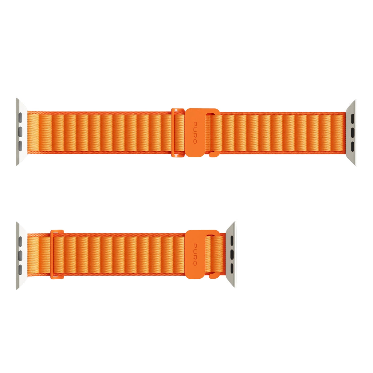 Puro Extreme Nylon Strap til Apple Watch 42 / 44 / 45 / 49 mm - Orange