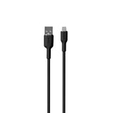 Puro Soft USB-A - Lightning Cable 1.5m Silicone - Black