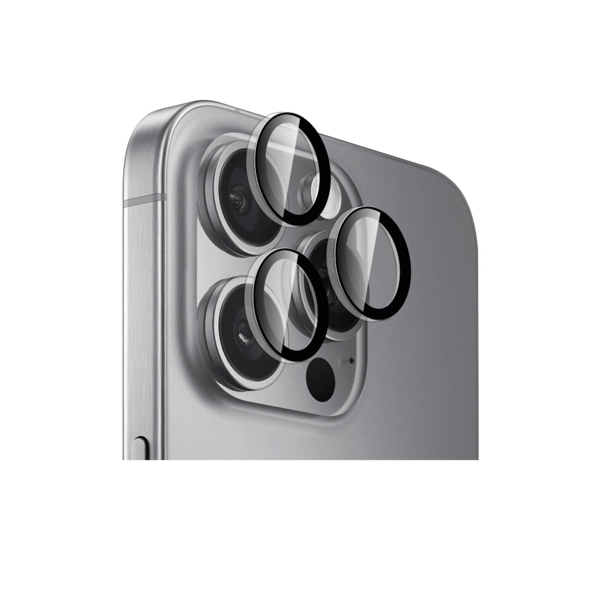 Puro Individual Camera Lens hærdet glas til iPhone 16 Pro / iPhone 16 Pro Max kameraobjektiver
