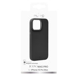 Puro Icon Mag Pro MagSafe Silicone Case til iPhone 15 Pro Max - sort