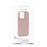 Puro Icon Mag Pro MagSafe Silicone Case til iPhone 15 Pro - Pink