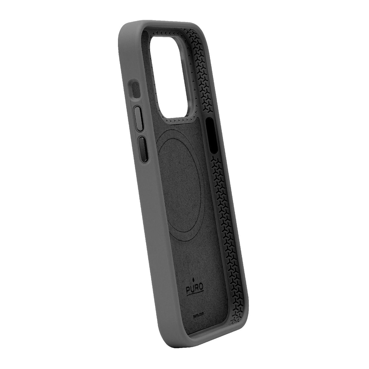 Puro Icon Mag Pro MagSafe Silicone Case til iPhone 15 Pro - sort