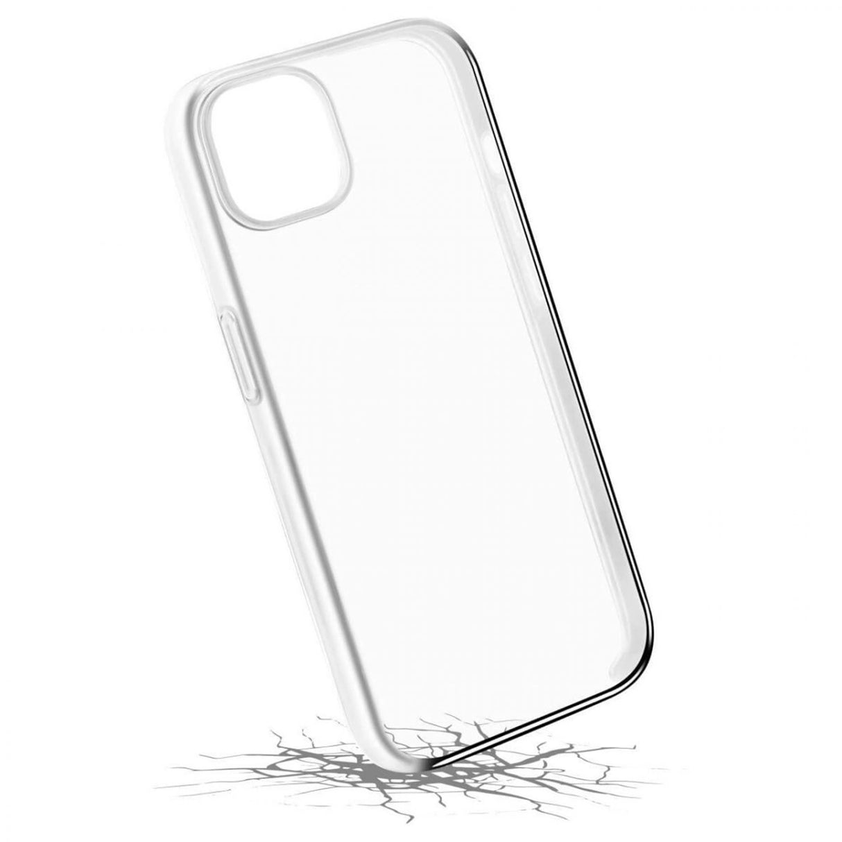 Puro Impact Clear Case til iPhone 14 / 13 - Gennemsigtig