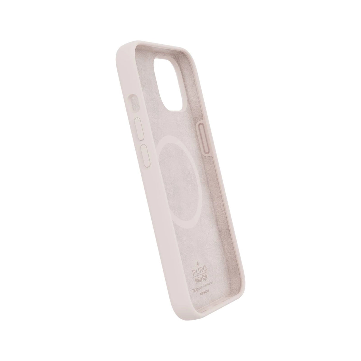 Puro Icon Mag Pro MagSafe Silicone Case til iPhone 13 / 14 - Pink