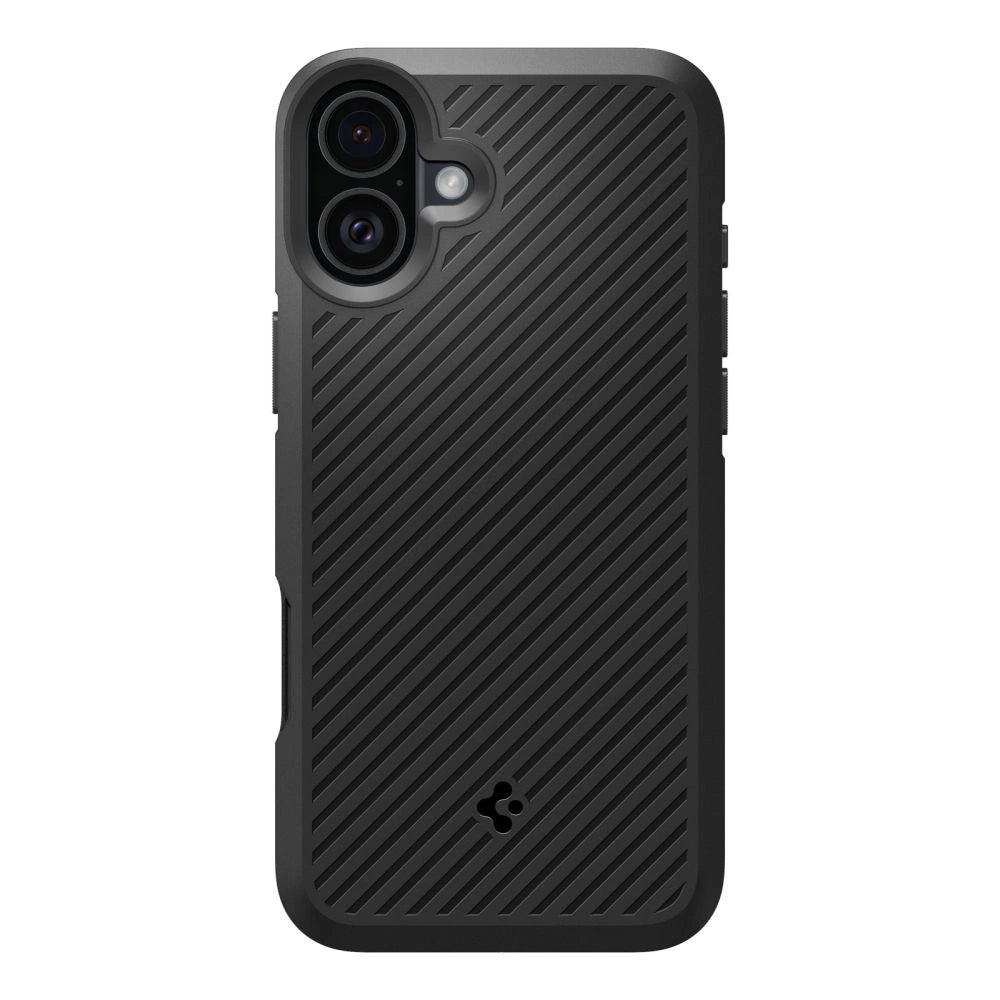 Spigen Core Armor iPhone 16 Case - Matte sort