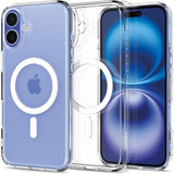 Spigen Ultra Hybrid MagSafe til iPhone 16 - Hvid