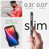 Spigen Tough Armor MagSafe case med stand til iPhone 16 - gunmetal