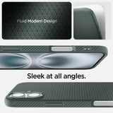 Spigen Liquid Air iPhone 16 Case - Grøn
