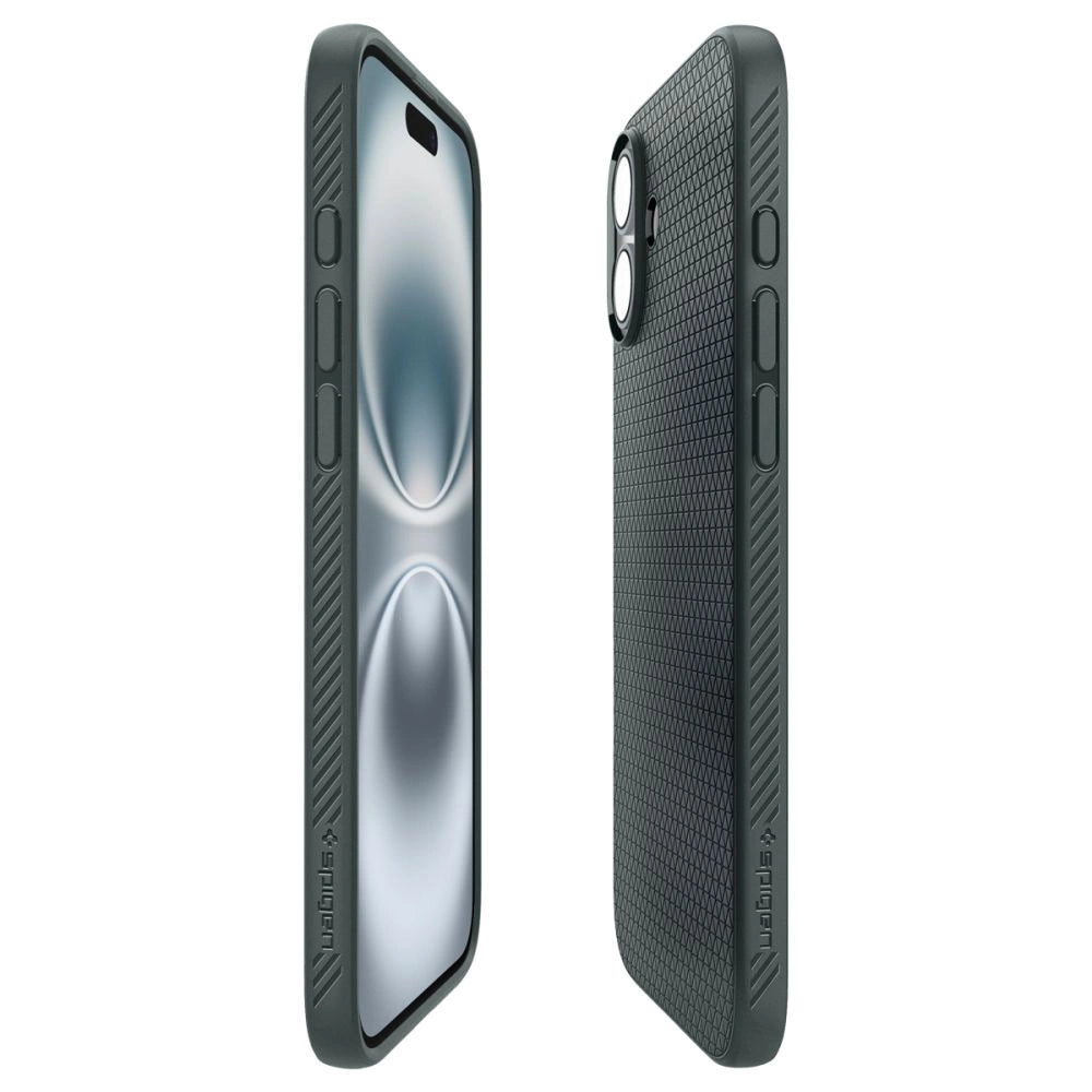 Spigen Liquid Air iPhone 16 Case - Grøn