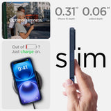 Spigen Liquid Air iPhone 16 Case - Blå