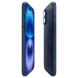 Spigen Liquid Air iPhone 16 Case - Blå