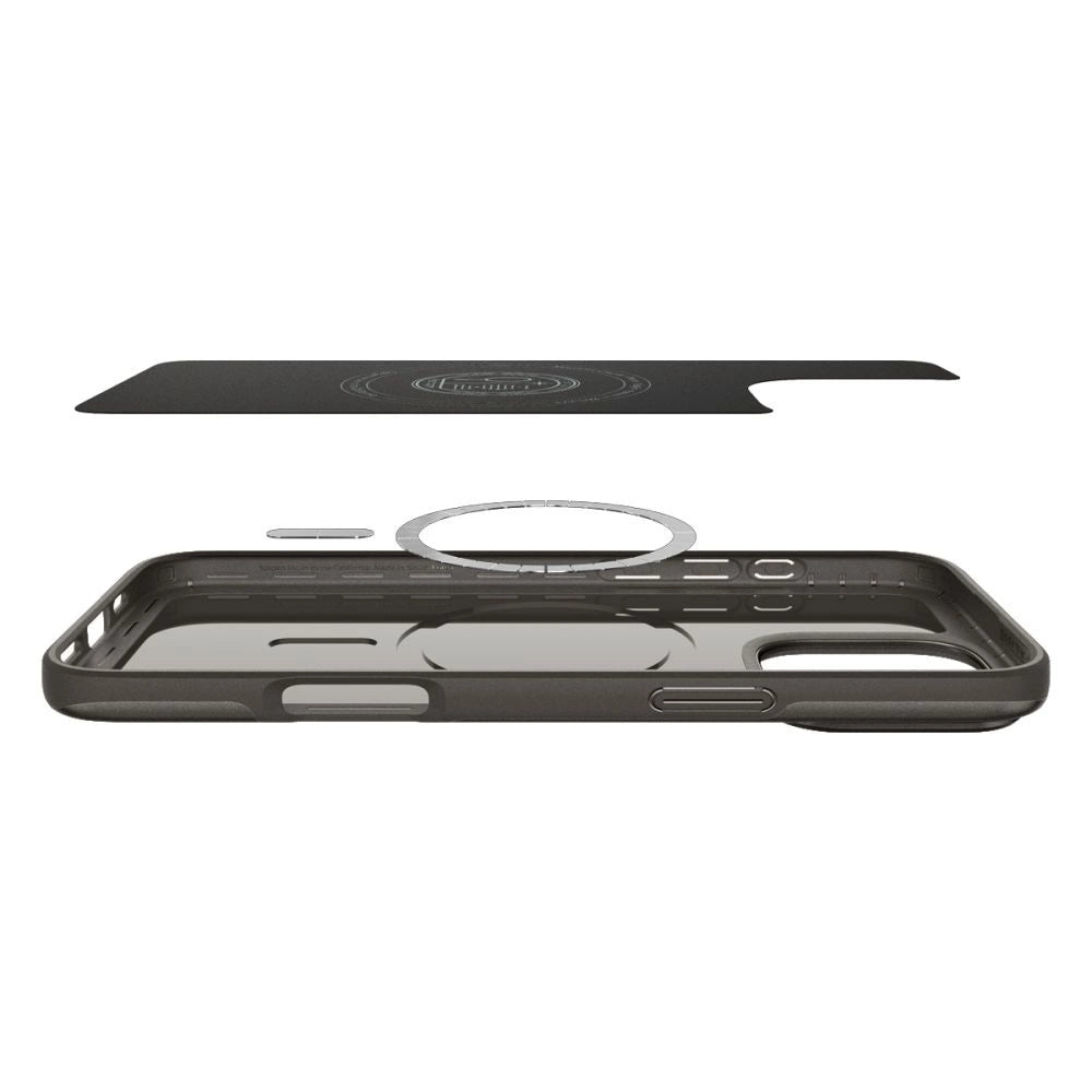 Spigen Thin Fit MagSafe-hylster til iPhone 16 Pro - gunmetal
