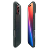 Spigen Liquid Air iPhone 16 Pro Case - Grøn
