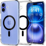 Spigen Ultra Hybrid Mag Case med MagSafe til iPhone 16 Plus - sort