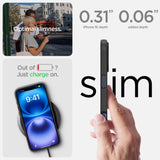 Spigen Liquid Air Case til iPhone 16 Plus - sort