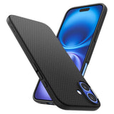 Spigen Liquid Air Case til iPhone 16 Plus - sort