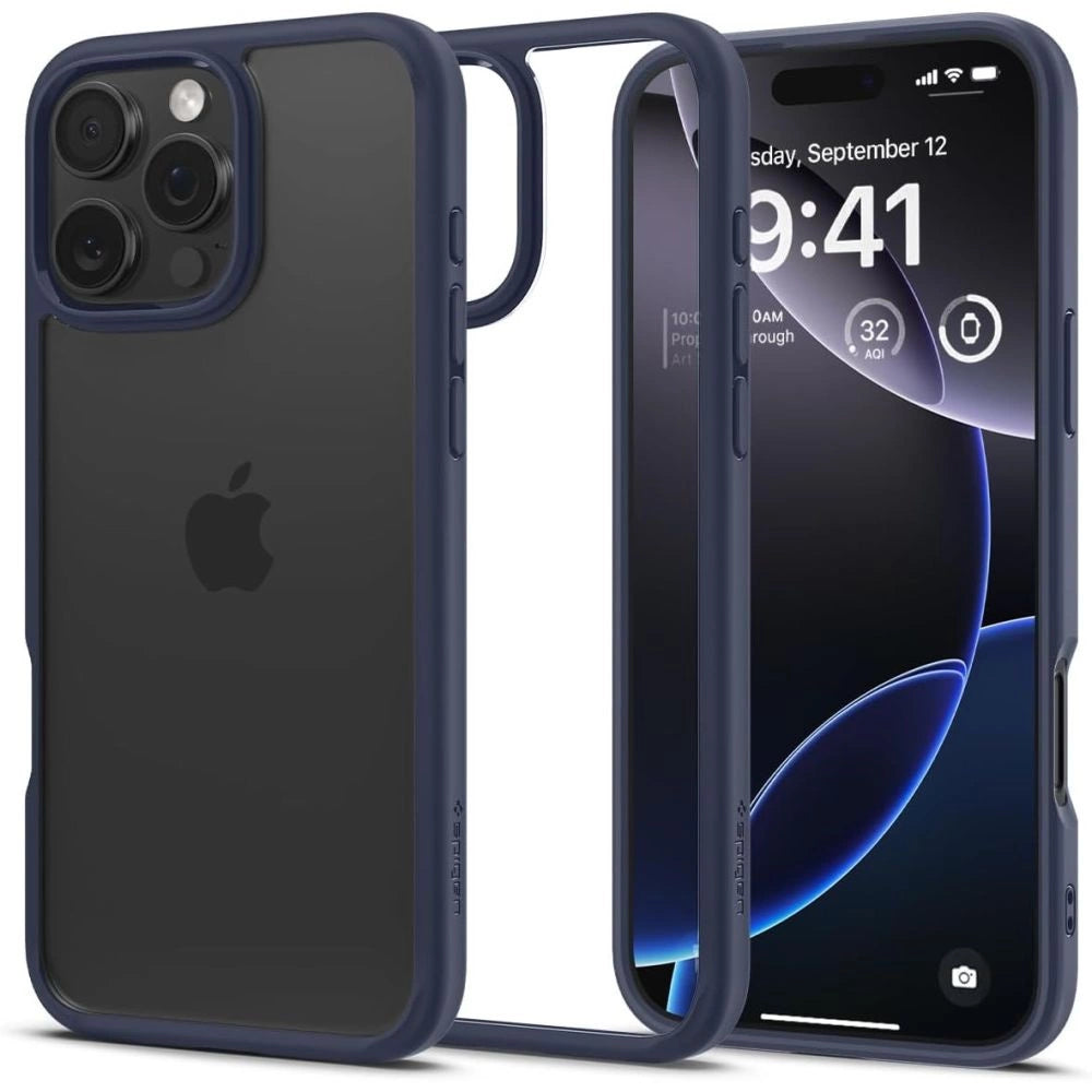 Spigen Ultra Hybrid iPhone 16 Pro Max Case - Blå