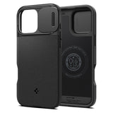 Spigen Optik Armor Mag Case med MagSafe til iPhone 16 Pro Max - sort