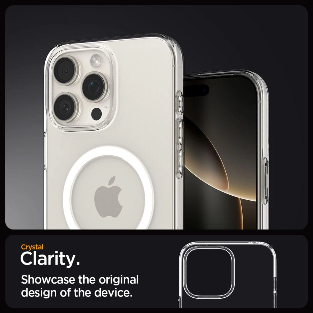 Spigen Liquid Crystal MagSafe Case til iPhone 16 Pro Max - klar
