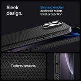 Spigen Liquid Air Case til iPhone 16 Pro Max - sort