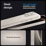 Spigen Liquid Air Case til iPhone 16 Pro Max - Titanium