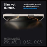 Spigen Liquid Air Case til iPhone 16 Pro Max - Titanium