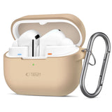 Tech-Protect Silicone Hook Case til Samsung Galaxy Buds 3 / 3 Pro - Brunt