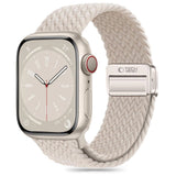Tech-Protect Nylonmag Strap til Apple Watch 4 / 5 / 6 / 7 / 8 / 9 / SE (38 / 40 / 41 mm) - Beige