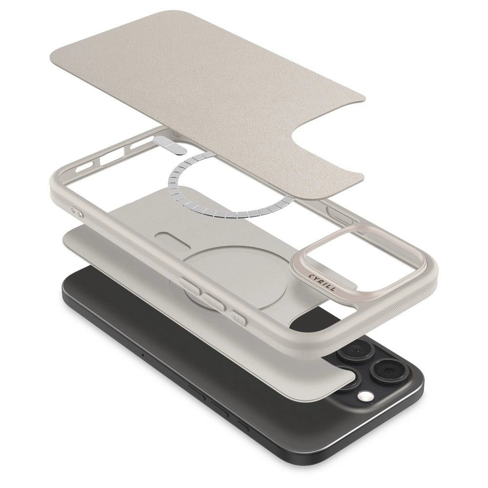 Spigen Cyrill Kajuk MagSafe iPhone 16 Pro Max Case - Beige